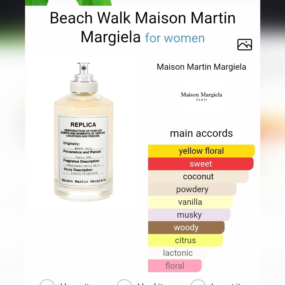 "Beach Walk" By Maison Margiela Replica - Picture 6 of 7